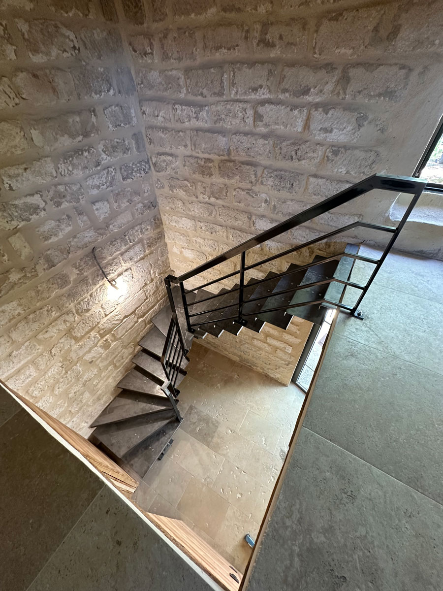Escaliers en Acier Français Metallier Ferronnier